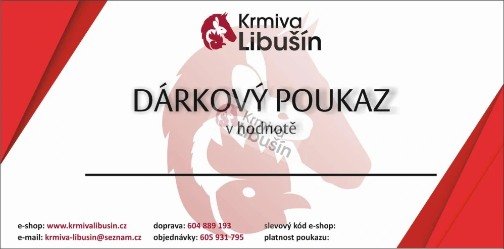 Dárkový poukaz 500 kč